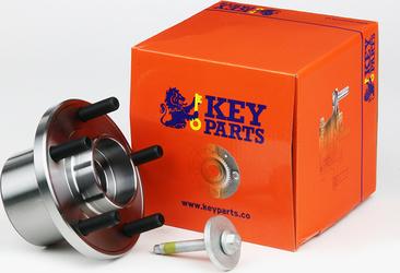 Key Parts KWB1097 - Комплект підшипника маточини колеса autozip.com.ua