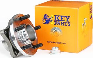 Key Parts KWB1084 - Комплект підшипника маточини колеса autozip.com.ua