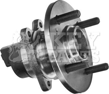 Key Parts KWB1026 - Комплект підшипника маточини колеса autozip.com.ua