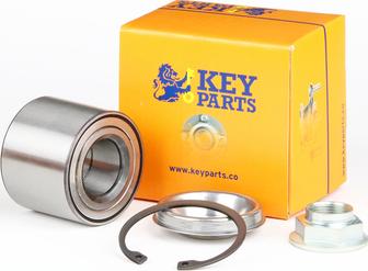 Key Parts KWB1072 - Комплект підшипника маточини колеса autozip.com.ua