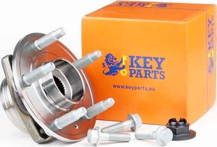Key Parts KWB1165 - Комплект підшипника маточини колеса autozip.com.ua