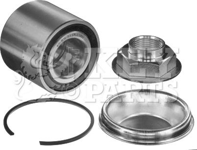 Key Parts KWB1107 - Комплект підшипника маточини колеса autozip.com.ua