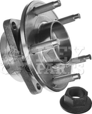 Key Parts KWB1170 - Комплект підшипника маточини колеса autozip.com.ua