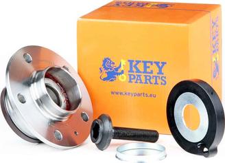 Key Parts KWB1283 - Комплект підшипника маточини колеса autozip.com.ua