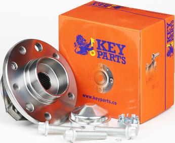 Key Parts KWB843 - Комплект підшипника маточини колеса autozip.com.ua