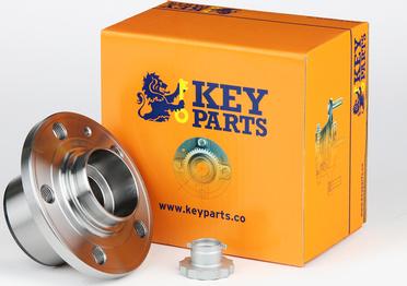 Key Parts KWB809 - Комплект підшипника маточини колеса autozip.com.ua