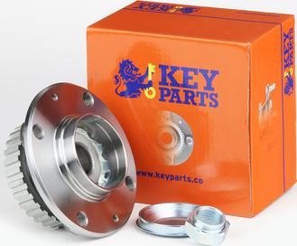Key Parts KWB730 - Комплект підшипника маточини колеса autozip.com.ua