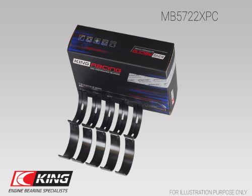 King MB5722XPC - Комплект підшипників колінчастого вала autozip.com.ua