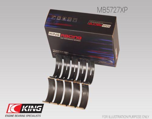 King MB5727XP - Комплект підшипників колінчастого вала autozip.com.ua