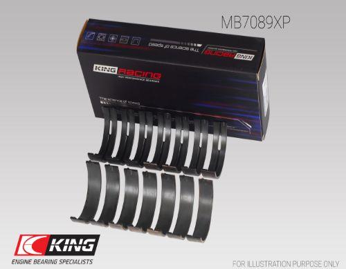 King MB7089XP - Комплект підшипників колінчастого вала autozip.com.ua