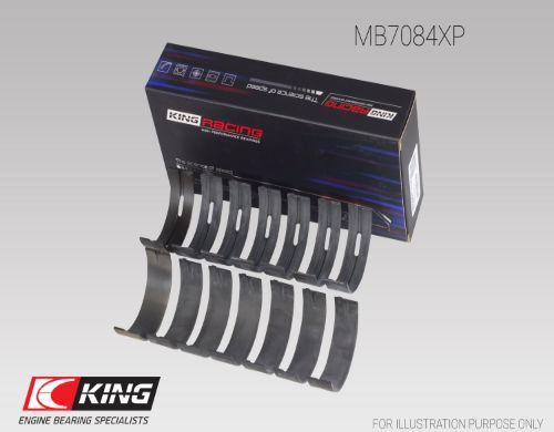 King MB7084XP - Комплект підшипників колінчастого вала autozip.com.ua