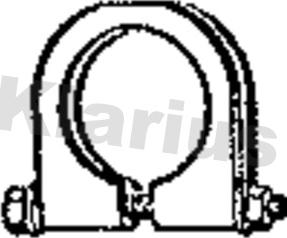 Klarius 440373 - З'єднувальні елементи, система випуску autozip.com.ua