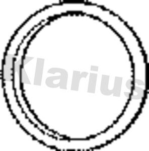 Klarius 410953 - Прокладка, труба вихлопного газу autozip.com.ua