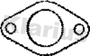 Klarius 410485 - Прокладка, труба вихлопного газу autozip.com.ua