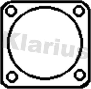 Klarius 410604 - Прокладка, труба вихлопного газу autozip.com.ua