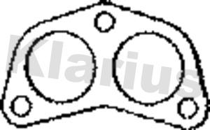 Klarius 410698 - Прокладка, труба вихлопного газу autozip.com.ua