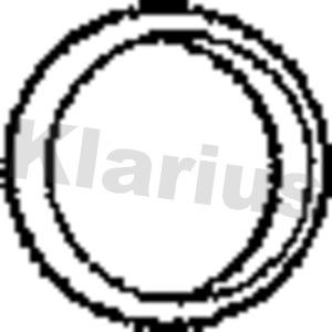 Klarius 410081 - Прокладка, труба вихлопного газу autozip.com.ua