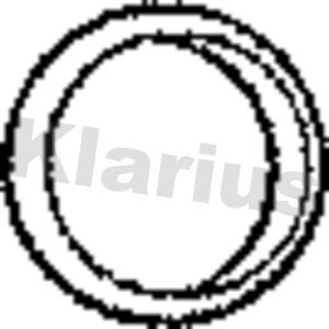 Klarius 410381 - Прокладка, труба вихлопного газу autozip.com.ua