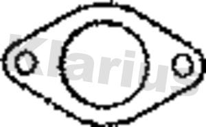 Klarius 410197 - Прокладка, труба вихлопного газу autozip.com.ua