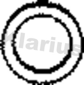 Klarius 410155 - Прокладка, труба вихлопного газу autozip.com.ua