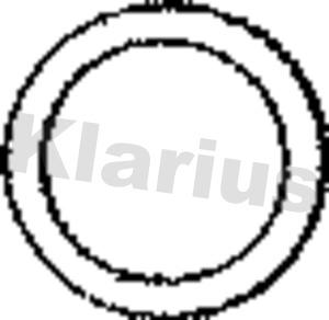 Klarius 410217 - Кільце ущільнювача, труба вихлопного газу autozip.com.ua