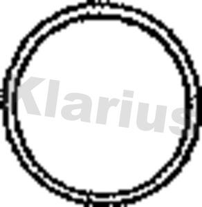 Klarius 410162 - Кільце ущільнювача, труба вихлопного газу autozip.com.ua
