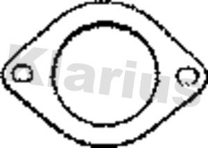 Klarius 410167 - Прокладка, труба вихлопного газу autozip.com.ua
