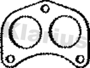 Klarius 410117 - Прокладка, труба вихлопного газу autozip.com.ua