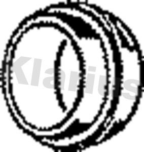 Klarius 410773 - Прокладка, труба вихлопного газу autozip.com.ua