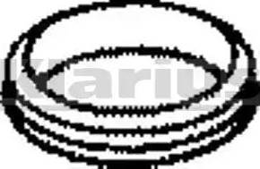 Klarius 410348 - Прокладка, труба вихлопного газу autozip.com.ua