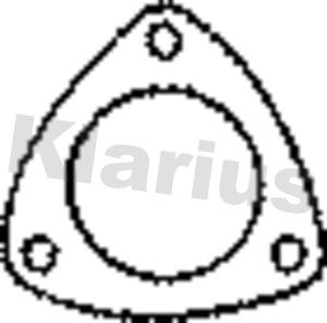 Klarius 410674 - Прокладка, труба вихлопного газу autozip.com.ua