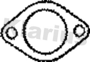 Klarius 410242 - Прокладка, труба вихлопного газу autozip.com.ua