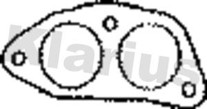 Klarius 410210 - Прокладка, труба вихлопного газу autozip.com.ua