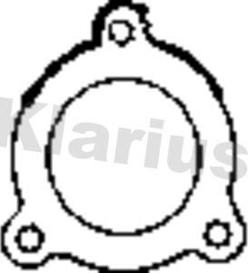 Klarius 410798 - Прокладка, труба вихлопного газу autozip.com.ua