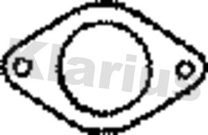 Klarius 411337 - Прокладка, труба вихлопного газу autozip.com.ua