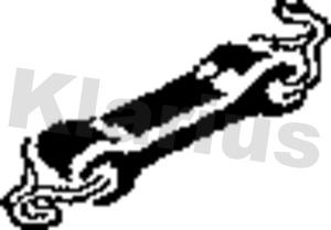 Klarius 420091 - Кронштейн, втулка, система випуску autozip.com.ua