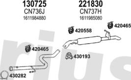 Klarius 631906E - Система випуску ОГ autozip.com.ua