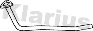 Klarius 140309 - Труба вихлопного газу autozip.com.ua