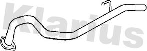 Klarius 142851 - Труба вихлопного газу autozip.com.ua