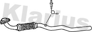 Klarius 150343 - Труба вихлопного газу autozip.com.ua