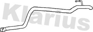 Klarius 160209 - Труба вихлопного газу autozip.com.ua