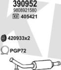 Klarius 181411E - Система випуску ОГ autozip.com.ua