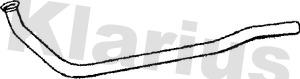 Klarius 130048 - Труба вихлопного газу autozip.com.ua