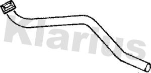 Klarius 130004 - Труба вихлопного газу autozip.com.ua