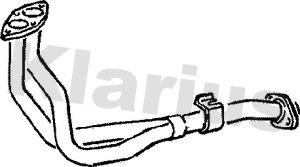 Klarius 120430 - Труба вихлопного газу autozip.com.ua