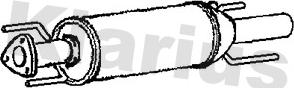 Klarius 390976 - Сажі / частковий фільтр, система вихлопу ОГ autozip.com.ua