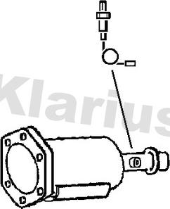 Klarius 390152 - Сажі / частковий фільтр, система вихлопу ОГ autozip.com.ua
