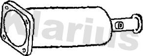 Klarius 390168 - Сажі / частковий фільтр, система вихлопу ОГ autozip.com.ua