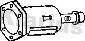 Klarius 390126 - Сажі / частковий фільтр, система вихлопу ОГ autozip.com.ua