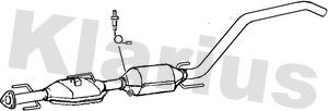 Klarius 390344 - Сажі / частковий фільтр, система вихлопу ОГ autozip.com.ua